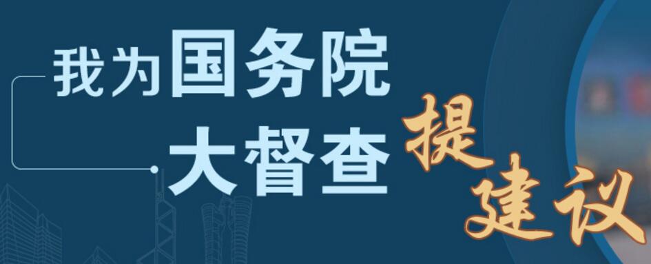 我為國務院大督查提建議